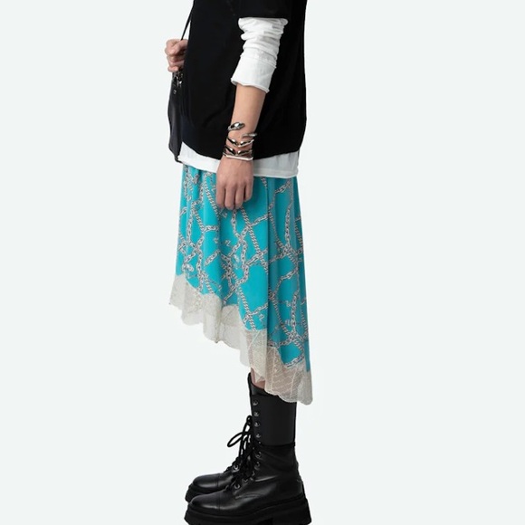 New: Zadig & Voltaire Joslin Skirt with Pockets. Size Small IT - Picture 8 of 13